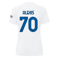 Inter Milan Alexis Sanchez #70 Auswärtstrikot Frauen 2023-24 Kurzarm